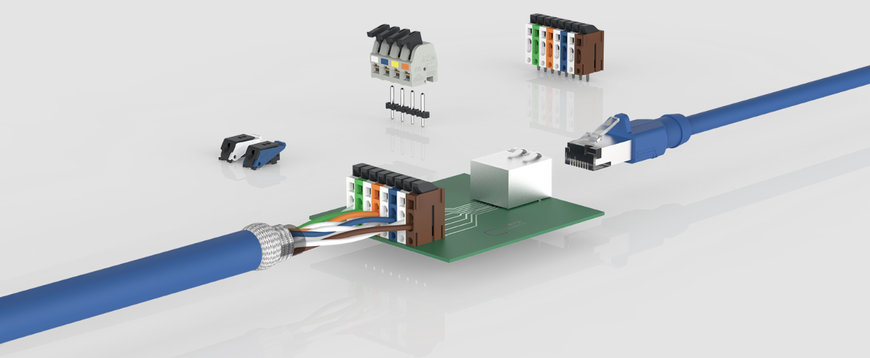 Metz Connect: Bornes de raccordement Ethernet